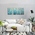 thumbnail image 2 of Visual Art Decor 3-Piece Tree Bird Canvas Wall Art, 12 x 16 Inchs Framed Painting, Canvas Art Prints Set of 3, 2 of 6