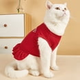 thumbnail image 2 of CSChome Robe pour Animaux Été Chien Col Rond Motif Dessin Animé Manches Courtes Pull Mode Urbaine Tenue Décontractée Mignonne Chemise pour Animaux, 2 of 7