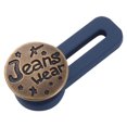thumbnail image 1 of Botón extensor de cintura, extensor de pantalones para jeans, extensores de cintura de pantalones, cinturón ajustable, botón de metal de alta calidad sin costura para cintura cómoda (paquete de 10), 1 of 5