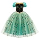 thumbnail image 1 of Vestido de princesa Jasmine para niñas, disfraz de sirena, Elsa, Anna, Bella, Rapunzel, Blancanieves, Cenicienta, Aurora, 1 of 3