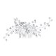 thumbnail image 1 of Pasador de novia, plateado, con perlas y brillantes, para boda y damas de honor, 1 of 6