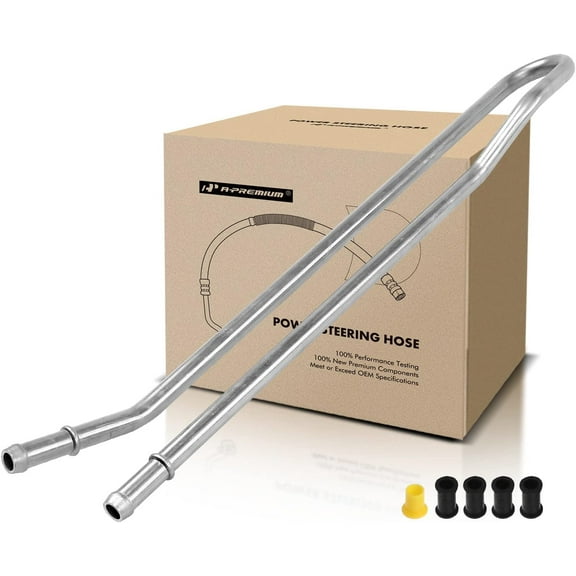 A-Premium Power Steering Return Hose Line Assembly Compatible with Toyota Sequoia 2001-2007, Tundra 2002-2006, 4.7L, Cooler Tube