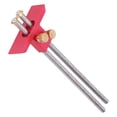 thumbnail image 4 of Calibre de marcado para carpintería de 20 cm, regla de trazado de doble cabezal, herramienta de medición, 4 of 9