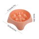 thumbnail image 3 of RKSTN Cat Bowls Pet Slow Food Bowl Feeding Bowl Pink, 3 of 6
