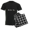 thumbnail image 6 of CafePress - Write On Men's Dark Pajamas - Men's Dark Loose Fit Cotton Pajama Set, 6 of 7