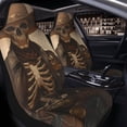 thumbnail image 2 of Uemuo Western Skull Cowboy Pattern Car Seat Covers for Front Seats Waterproof Seat Covers for Cars, Universal Auto Front Seats Protector Fits for Car-, 2 of 6