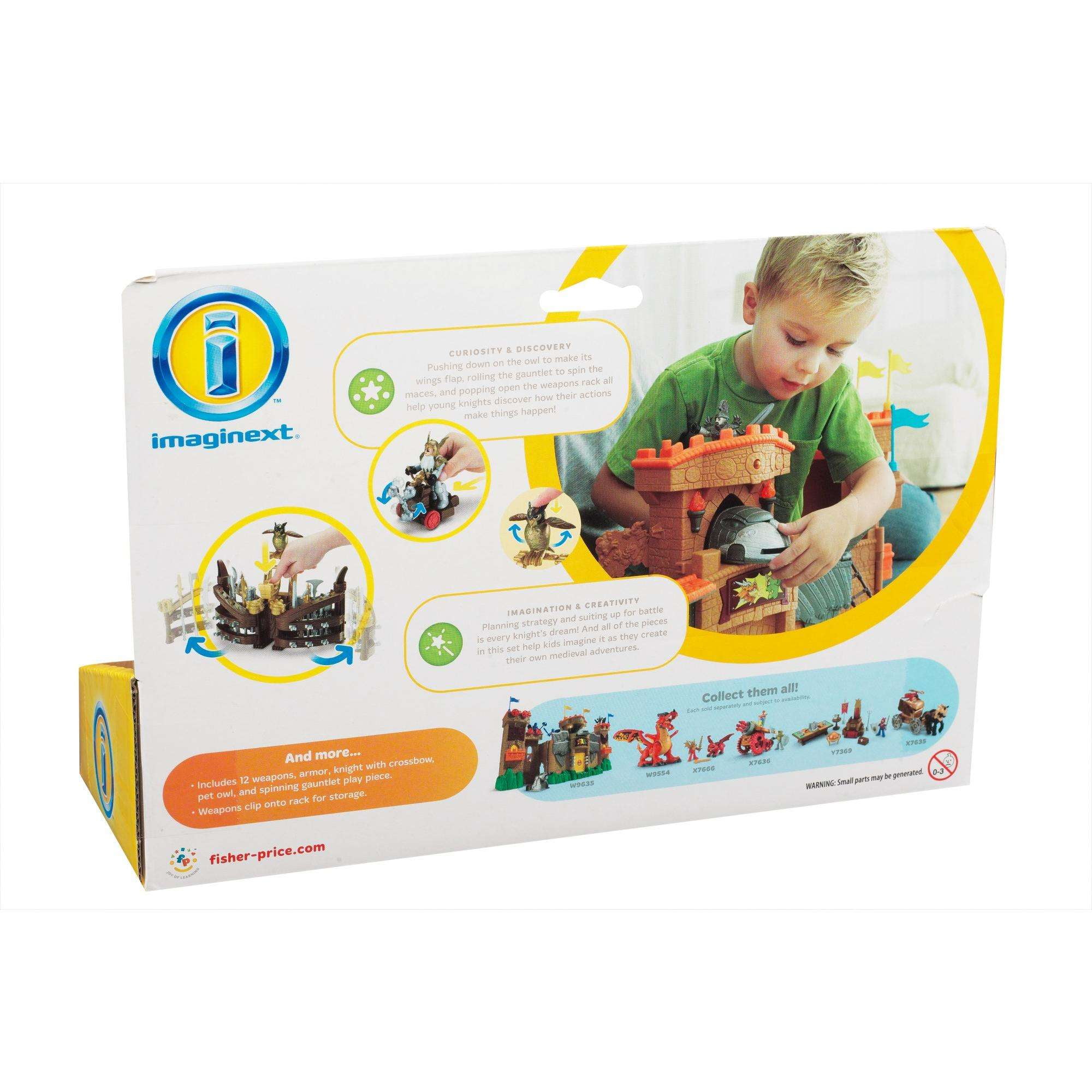 Fisher-Price Imaginext Castle Knights Weapon Spinning Gauntlet 
