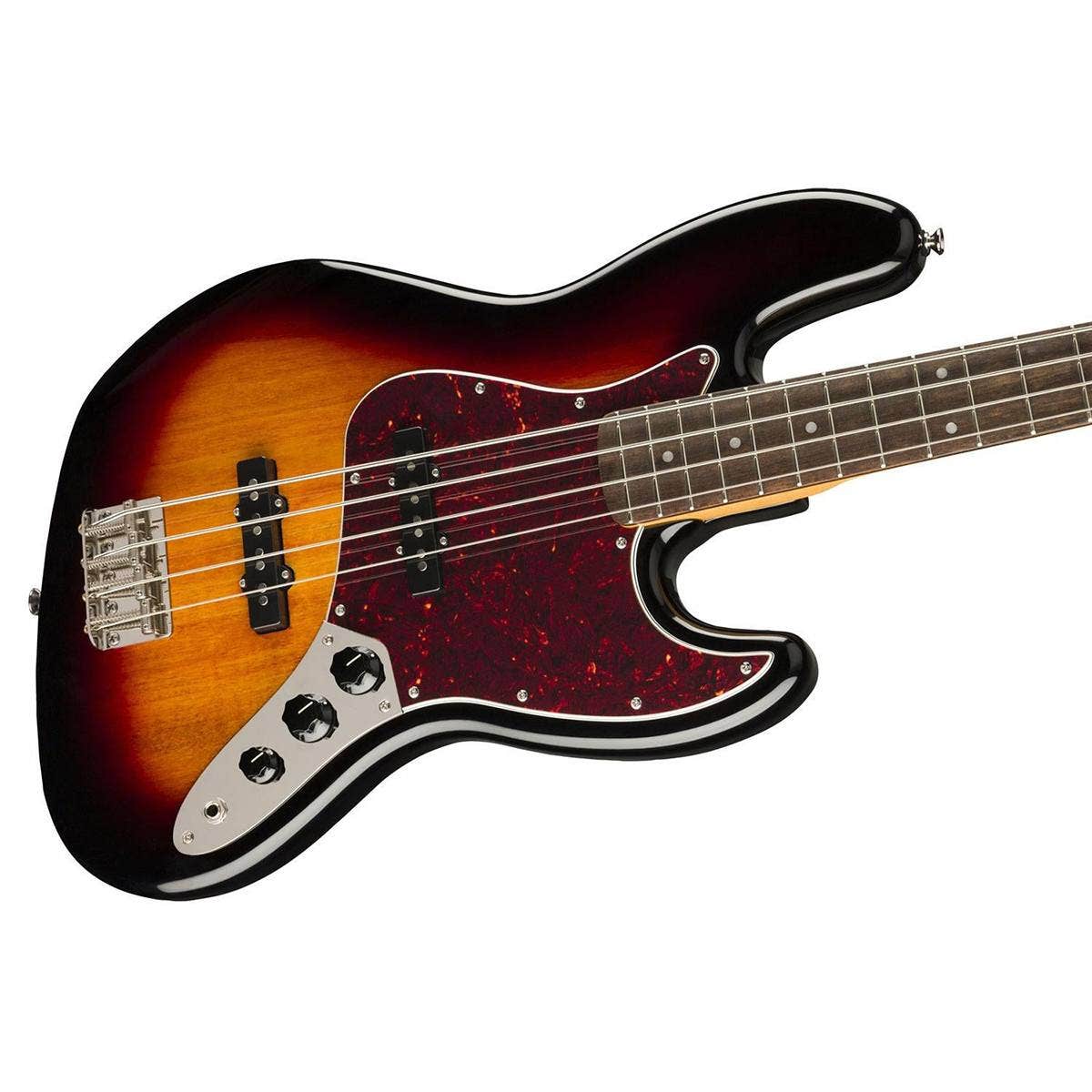 Squier Classic Vibe '60s Jazz Bass Fretted 4-String Solid Body Bass Guitars 3 Color Sunburst