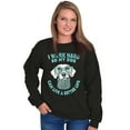 thumbnail image 4 of Work So Hard Dog Live A Better Life Women Plus Size Crewneck Sweatshirt Brisco Brands 2X, 4 of 5