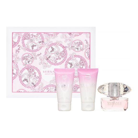 Versace Versace Bright Crystal Perfume Gift Set for Women, 3 Pieces