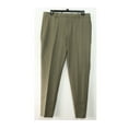 thumbnail image 4 of Perry Ellis Men's Modern-Fit Stretch Resolution Dress Pants Blue Tan B4HP (36,32 in), 4 of 5