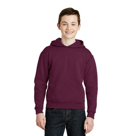 Jerzees Big Boys Drawcord Pullover Hooded Sweatshirt