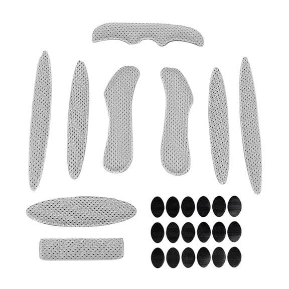Universal Bike Casco Acolchado Esponja Forro Almohadillas De Espuma Absorbentes gris7 Zulema Almohadillas de repuesto para gorro de seguridad