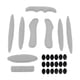 thumbnail image 1 of Juego de 27 almohadillas de espuma de repuesto para casco de motocicleta y bicicleta, universales. gris7, 1 of 9