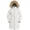 Brilliant White, variant on Winter Coat Women Pioneer Camp Waterproof Long Puffer Parka
