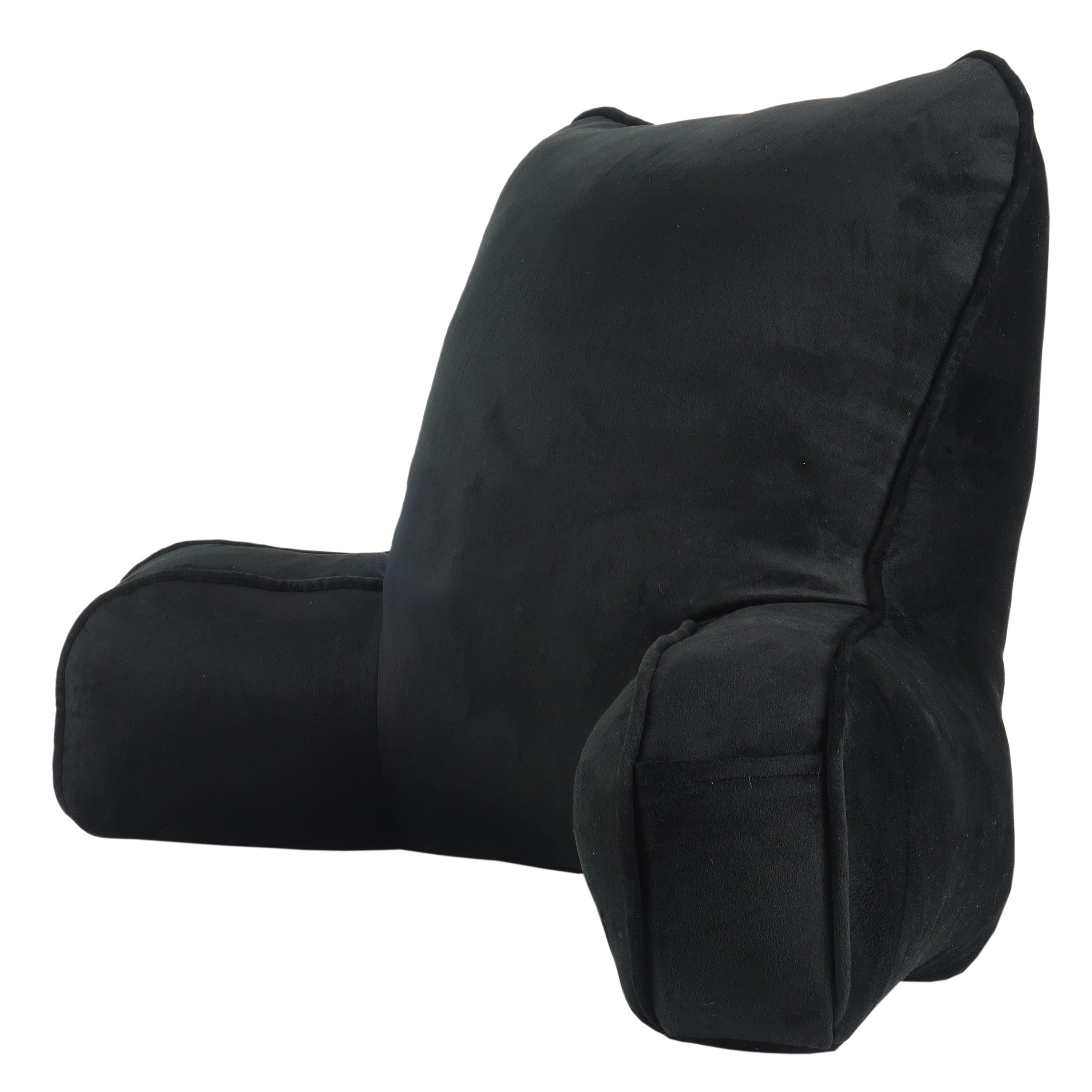 Arlee Home Fashions Gray Minky Bed Rest Pillow