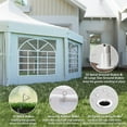 thumbnail image 4 of Outsunny 21' x 29' High Peak Decagonal Event Party Tent for Parties, 4 of 10