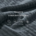 thumbnail image 6 of Aukfa 96" Cloud Sectional Sofa Modular Boneless Couch for Living Room, 2 Storage Pockets&Pillows, Left Chaise, Corduroy, Gray, 6 of 9