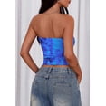 thumbnail image 2 of Top Bandeau PRETTYGARDEN Sin Tirantes Floral Verano Y2K para Mujer, 2 of 8