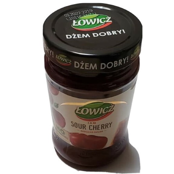 Lowicz Cherry Low-sugar Jam 9.9 Oz