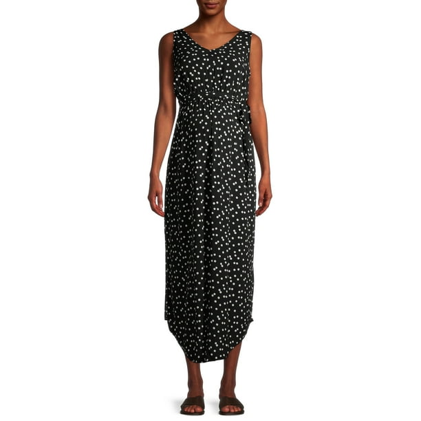 time and tru button front maxi