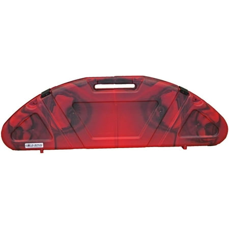 Gold Ring Genesis Hard Bow Case Red/Black Swirl NASP FREE SHIPPING