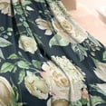 thumbnail image 3 of Pioneer Flower Floral Print Pattern Blanket,Comfortable Soft Flannel Throw Blanket,All Season,Warm Lightweight Blankets for Sofa Bed Couch Living Room Chair,30"x40", 3 of 4