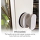 thumbnail image 4 of ADVEN Ventosa para puerta, ventana, tirador, manija, multifuncional, taburete, ventosa, pasamanos, accesorio para baño, inodoro, dormitorio, blanco, 4 of 8