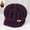 Purple, variant on Women Winter Warm Knit Hat Wool Snow Ski Caps with Visor Fit for Christmas Gift and Cold Weather