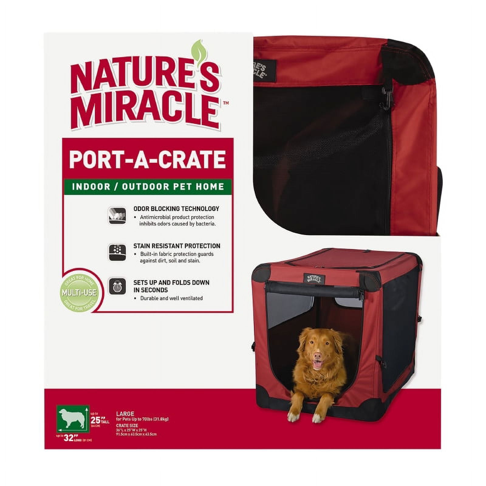 Nature's miracle hotsell dog crate