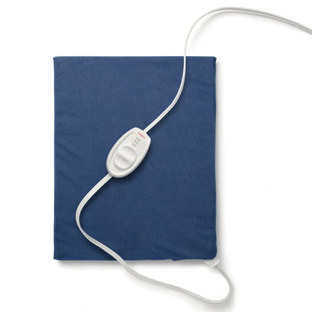 Sunbeam Heating Pad with Controller and 3 Heat Settings, 12" x 15