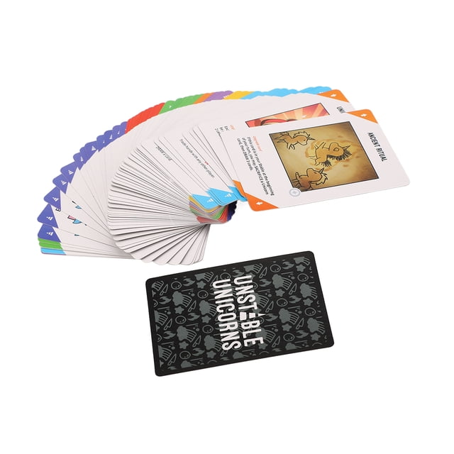 Baraja de cartas de dibujos animados BuyWeekMX juego de mesa 54 cartas
