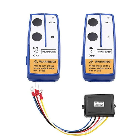 Wireless Winch Remote Control Switch Lift Gate Hydraulic Pump Dump Bed 12V Recovery Tow Truck,