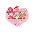 thumbnail image 1 of Valentine Gnome With English Text Window Stickers For Glass Refrigerator Decoration Self Adhesive Vinyl Clings For Holiday Decor, 1 of 7