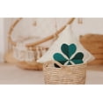 thumbnail image 4 of Simply Daisy 26 inch Lucky Clover St. Patrick's Day Decorative Throw Pillow, 4 of 5
