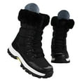 thumbnail image 3 of CAICJ98 Womens Winter Boots Mid-Calf Boots 2025 New Cotton Walking Shoes Waterproof High-top Non-slip Snow Boots Women (Black,Size 9), 3 of 7