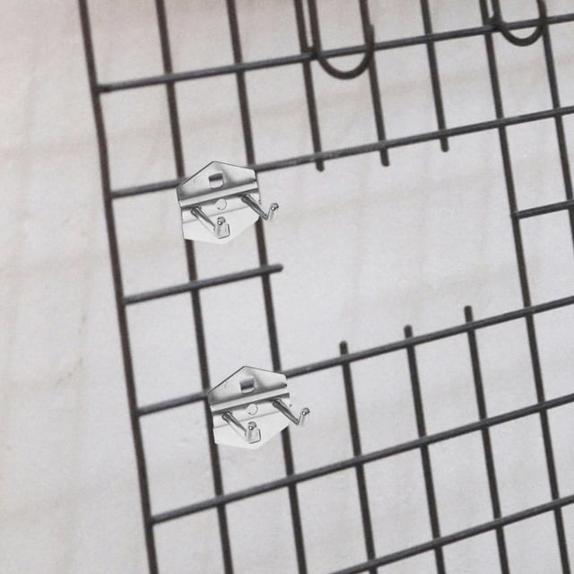 BESTYASH 6Pcs Metal Pegboard Hooks with Strong Bearing Capacity for Wall and Garage Organizer