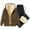 Brown, variant on Men's Tracksuit With Zipper 2 Piece Hooded Fashion Men's Casual Solid Color Drawstring Trouser Keep Warm Long Sleeve Hooded Set Running Hiking Outdoor Activities