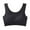 AEF34-Black, variant on Women Bras No Underwire U-Neck Sports Bra Padded U Back Push Up Soft Seamless Full Coverage Convertible Everyday Bra Black 32