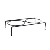 Elevated Dog Bowl Stand Feeding Frame Promotes Digestion and Comfortable Posture for Your Pet