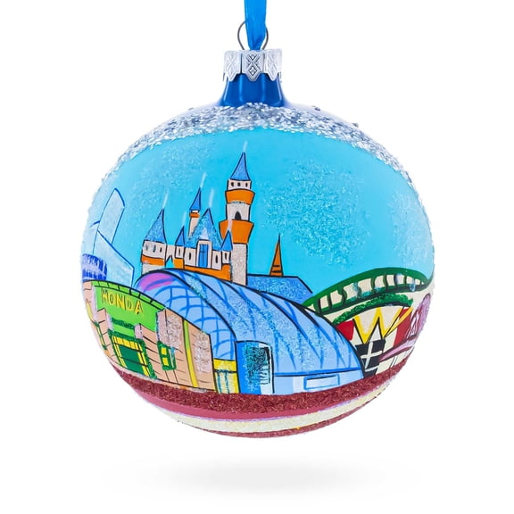 Anaheim, Maryland Glass Ball Christmas Ornament 4 Inches