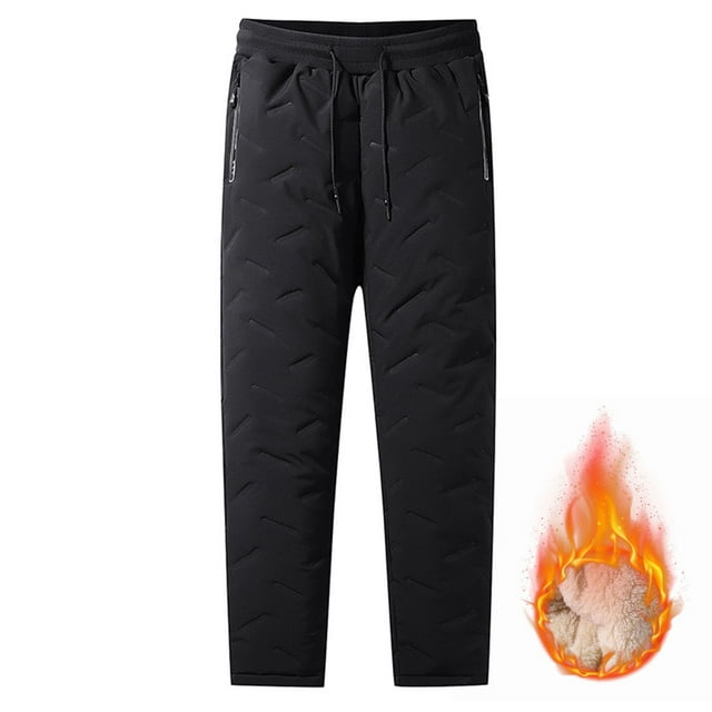 Puntoco Pantalones casuales largos para hombre Pantalones casuales de moda para hombre de color sólido con cintura elástica y bolsillos en la pierna largos