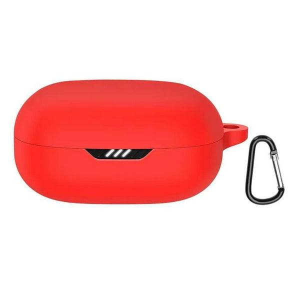 Home 2023 Shockproof Waterproof Soft Silicone Bluetooth Earphone Protector Wireless Earbuds Case Charging Box Cover Headphone Shell RED