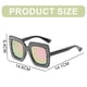 thumbnail image 2 of Las gafas de sol cuadradas personalizadas del tiroteo de la calle forman las gafas de sol del marco grande, hechas de PC, 2 of 5