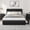 black pu full, variant on Ataucjin Platform Bed Frame with Storage Drawers, Upholstered Bed, PU Leather, No Box Spring Needed, Easy Assembly,Full/Queen/King Size