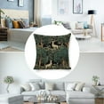 thumbnail image 3 of forest deer Linen toss pillowcase decoration pillowcase gifting preferred 20x20 inch cushion cover sofa pillowcase sofa bedroom living room car, 3 of 8