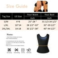 thumbnail image 2 of Womens Heat Trapping Pullover Sweat Enhancing Vest Gather Chest Sauna Tank Top Workout Gym Shapewear, 2 of 5