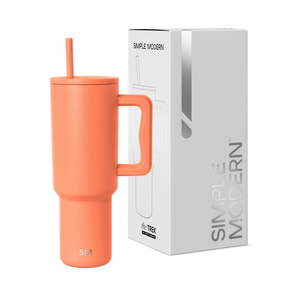 Vaso de viaje aislado con asa Simple Modern Trek