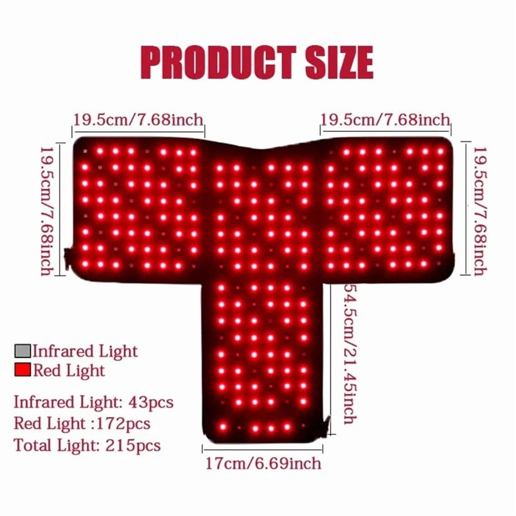 Red Light Wellness Cap for Scalp Care Support, Corded Hands-Free Device with Dual-Wavelength LEDs and Timed Sessions for Men and Women, Personal Care Accessory