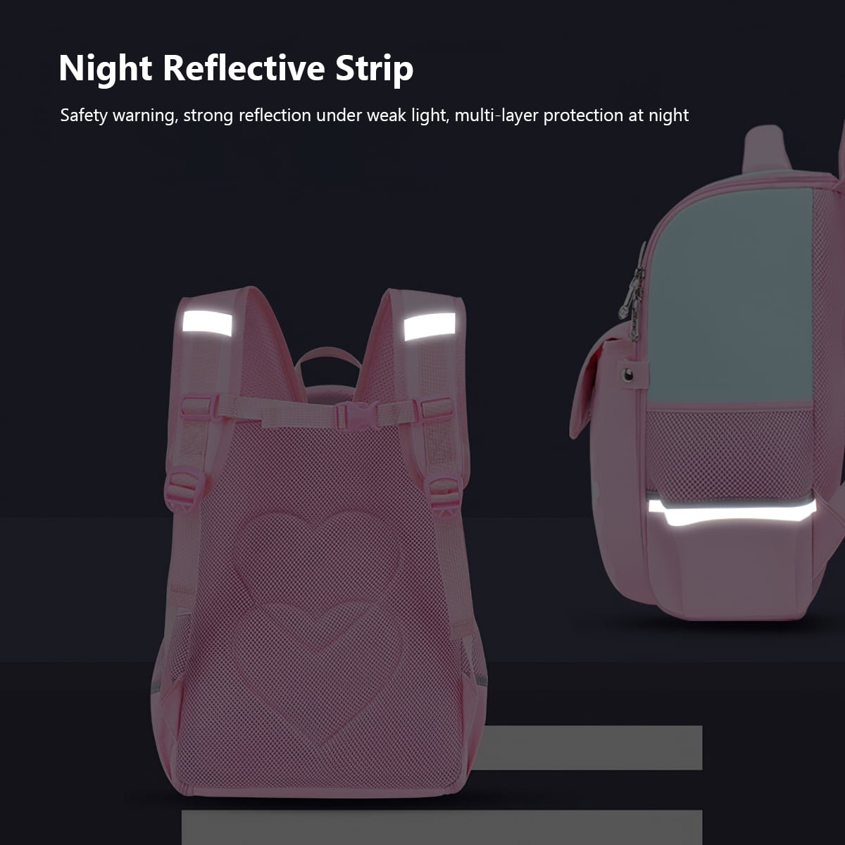 Kadyn 14.57" Girls Backpack, Elementary Bookbag with Lunch Bag and Pencil Bag, Unicorn Kids Backpack for Children, Pink Kadyn 14.57" Girls Backpack, Elementary Bookbag with Lunch Bag and Pencil Bag, Unicorn Kids Backpack for Children, Pink